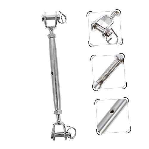 1pc Closed Body Stainless Steel Turnbuckle for Rigging Screw Wire Tightener for Outdoor and Indoor Use Closed for Camping Tents and Light Cables miniatura 4