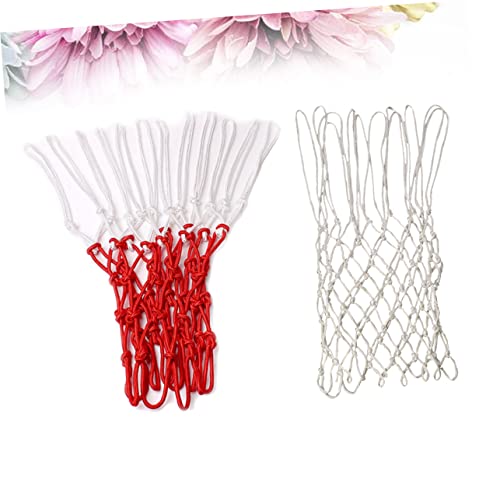 KICHOUSE Professional Basketball Net 12' x 18' Nylon Mesh for Indoor/Outdoor Courts