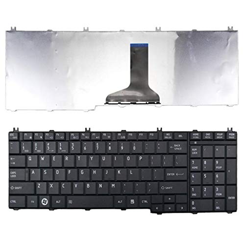 Homyl Preto EUA Substituição Teclado Laptop Para Toshiba Satellite L750 L755