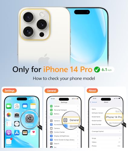 Image of FNTCASE for iPhone 14 Pro Case: [Compatible with Magsafe] Translucent Matte Cases with [Full Camera Protection] [Screen Protector] Military Grade Shockproof Protective Phone Cover - Teal