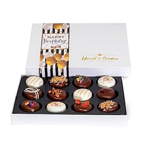 Birthday Cookies – Gourmet Birthday Gift Box – Happy Birthday Food Gift – Cookie Birthday Gifts for Women/Men