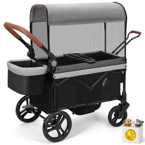 ELEMARA All-Terrain Stroller Wagon for 2 Kids
