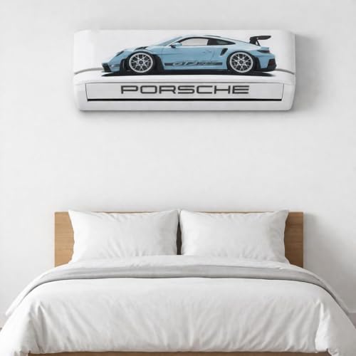 Image of GT3 RS Car Sticker for AC, Split Ac Stickers, Air Conditioner Sticker, car Stickers Fit for All Models Self Adhesive Sticker (Pack of 1)