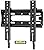 IWOBOARD 32 40 42 inch Fixed TV Monitor Wall Mount for LED LCD TVs & Monitor, Low Profile Small RV TV Mount, Easy Slim Flat Wall Bracket, Max VESA 200x200mm, 66lbs, Single Stud, Fit 19 24 42 inch