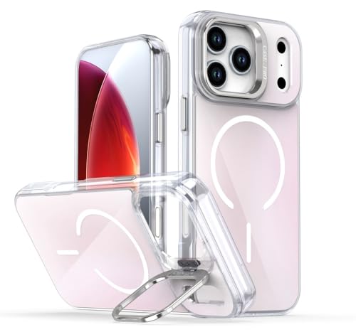Coque iPhone 13 Pro Max magnétique blanche avec béquille pour vos séries
