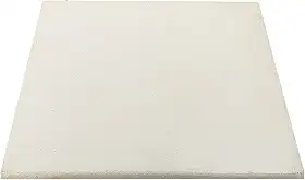 Pedra Refratária Quadrada 40x40cm para Pizza 12mm Reforçada para Forno e Churrasqueira