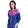 Nike-Sportswear-Windrunner-Womens-Jacket Nike Sportswear Windrunner Women's Jacket (Indigo Force/Fuchsia, Small)