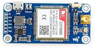 Raspberry Pi NB-IoT/eMTC/EDGE/GPRS/GNSS HAT Module Based SIM7000E for Pi Zero/Zero W/Zero WH/2B/3B/3B+