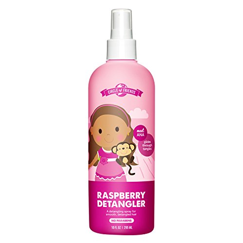 Circle of Friends Ana's Detangler, Raspberry, 10 Fluid Ounce