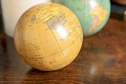 IMAX 5555-4 Antique-Finish Globes - Set of 4
