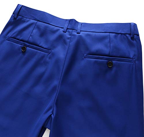 Mogu Mens Royal Dress Pants Us Size 34 Royal Blue #TOP3
