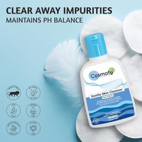 Image of Gentle Skin Cleanser, Daily Face Wash for Oily, Acne prone Skin, Gentle Foaming, 125ml
