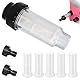 Wasserfilter Wohnmobil,Wasserfilter Gartenschlauch,Wasserdieb Wohnmobil Set,3/4 Zoll Wasser Vorfilter Wasserfilter Set Mit 5 Filtereinsatz 2 Schnelladapter Für Hochdruckreiniger Wohnmobil Gartenpumpe