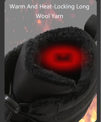 Winter Hike Barefoot Footwear Shoes Womens Mens Wide Toe Box Non-Slip Trail Running High Warm and Non-Slip Boots3