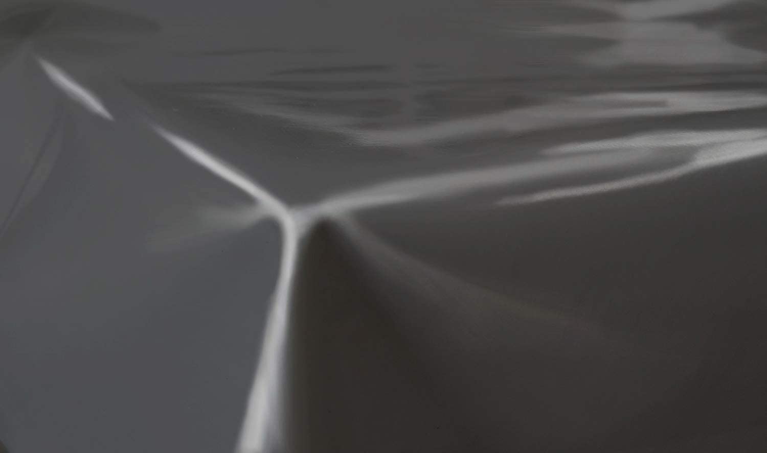 Jolee Tablecloths Plain Smoke / Dark Grey Plain Colour Wipe Clean Pvc Vinyl Tablecloth And Sizes (Plain Smoke/Dark Grey, 140Cm X 110Cm Long Rectangle)