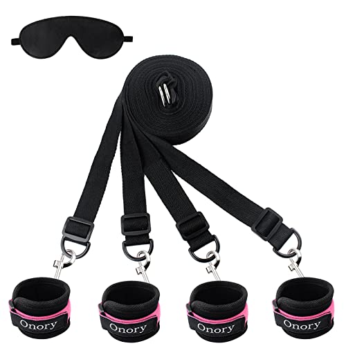 Bdsm Sex Toys & Games Bondaged Kit Sex Set Eye Mask Blindfolds Soft Wrist And Ankle Handcuffs Straps Rope Bondage Restraints For Adults Couples Bed Sex #TOP3