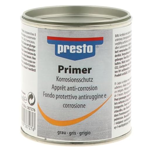 presto 387276 Primer, 200 ml, Grau