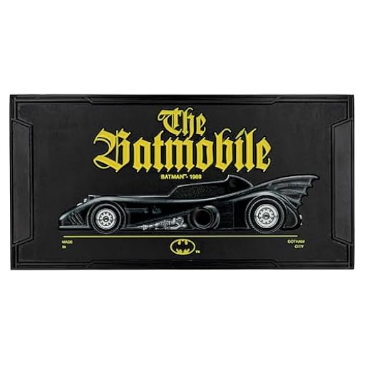 FaNaTtik Batman Batmobile - Lingote grande de metal coleccionable, edición limitada oficial de la película de 1989, numerado individualmente con soporte de exhibición, 145 x 73,6 mm, 5.000 en todo el | Ya disponible en tu tienda friki favorita! En mundofriki.es!