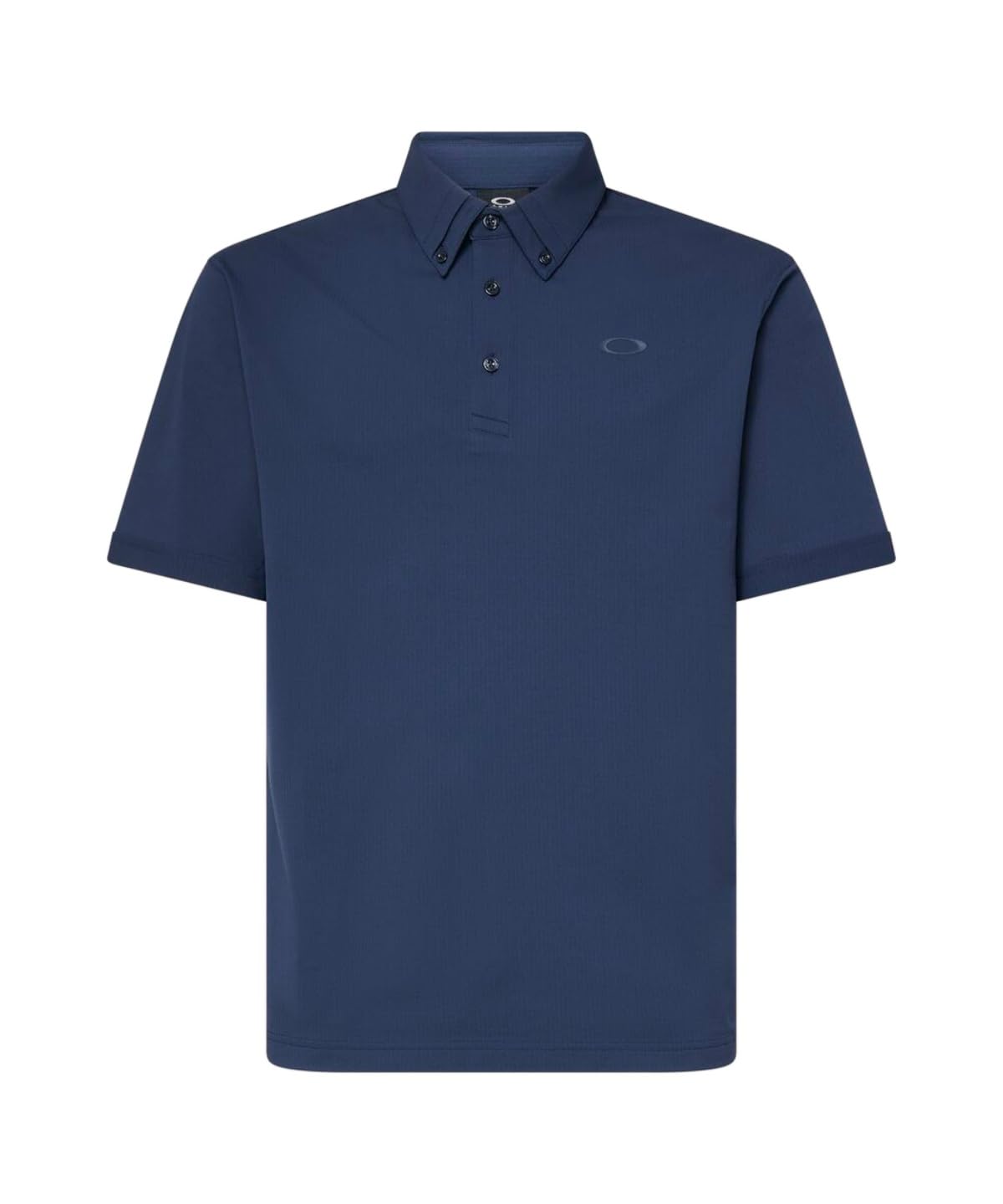 Oakley (オークリー) ポロシャツ FOA408802 SYNC PACK POLO SEERSUCKER US XS サイズ (日本 S サイズ相当) O- 2.0 020XS MIDNIGHT BLUE (ブルー) サッカー 吸汗速乾 軽量