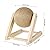 Cat Scratching Ball Natural Sisal Cat Scratcher Toy with Catnip Interactive Solid Wood Scratcher Ball 7x7x6.3 Inch Cat Scratch Post