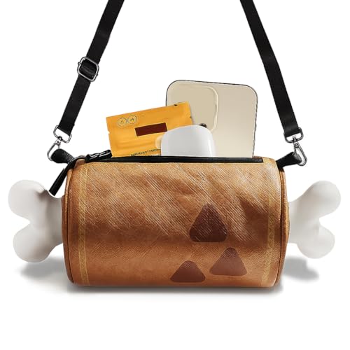 BBQ Meat Shaped Shoulder Bag,Cosplay Monster Roast Meat for Hunter’s,Gift for LARP Enthusiasts