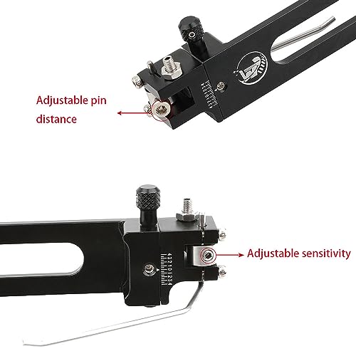 Repose-flèche magnétique réglable pour stabiliser la trajectoire de l'arc - 4