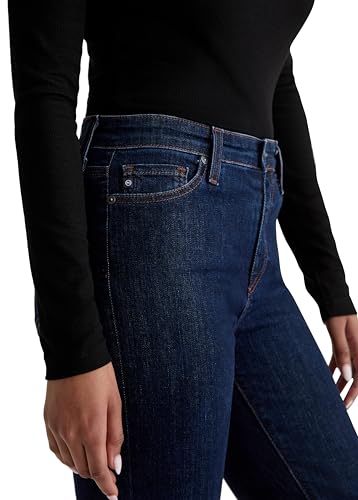 AG Women's Mari Mid Rise Straight Extended Inseam3