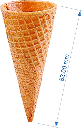 Image of The Cone Company-Wafer cones (82 MM- FLAT TOP CONE)