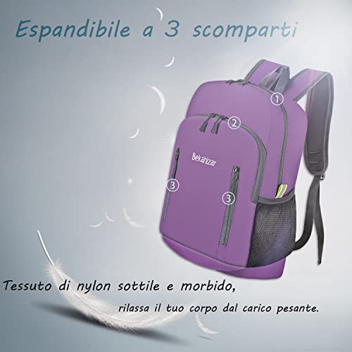 Bekahizar 20L Zaino pieghevole, ultra leggero