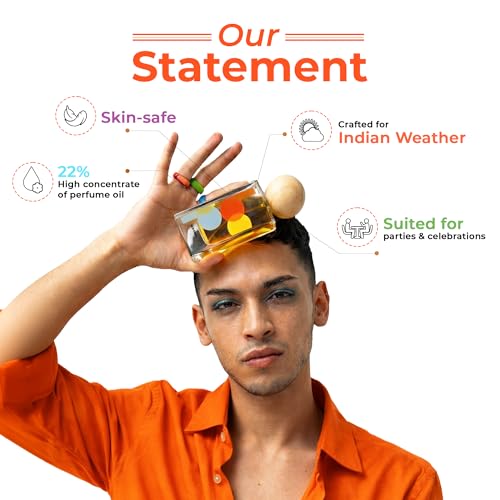 Image of Bop Rainbow Oriental Leather Eau De Parfum 80ml | Long Lasting Unisex Perfume for Man and Woman | Bold Notes of Rosemary, Patchouli & Leather | Premium Perfume Gift for Men & Women