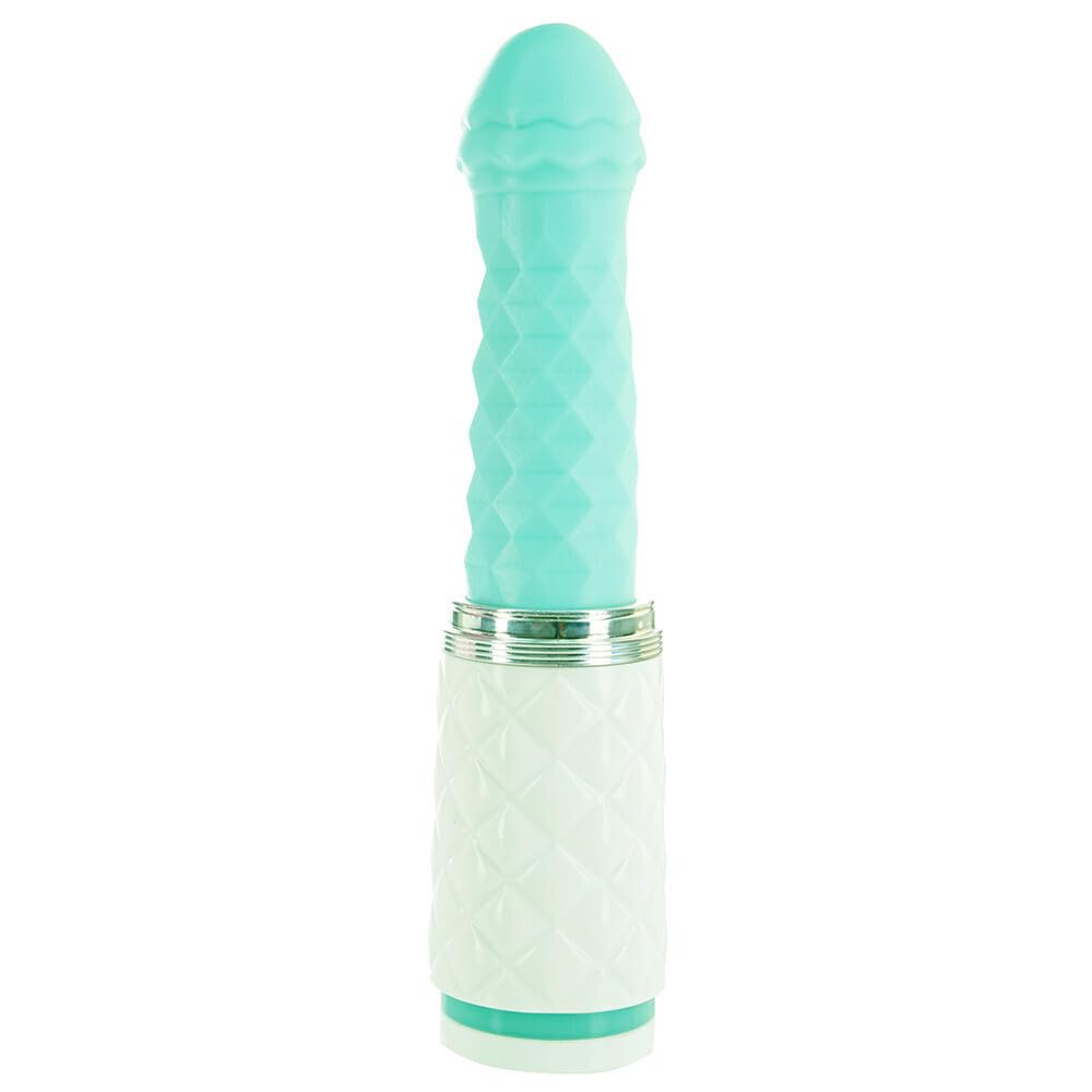 Pillow Talk - Feisty Thrusting Vibrator Pink