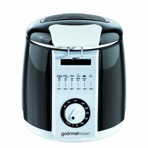 Preisvergleich Produktbild GOURMETmaxx Multi-Fritteuse 840W, schwarz