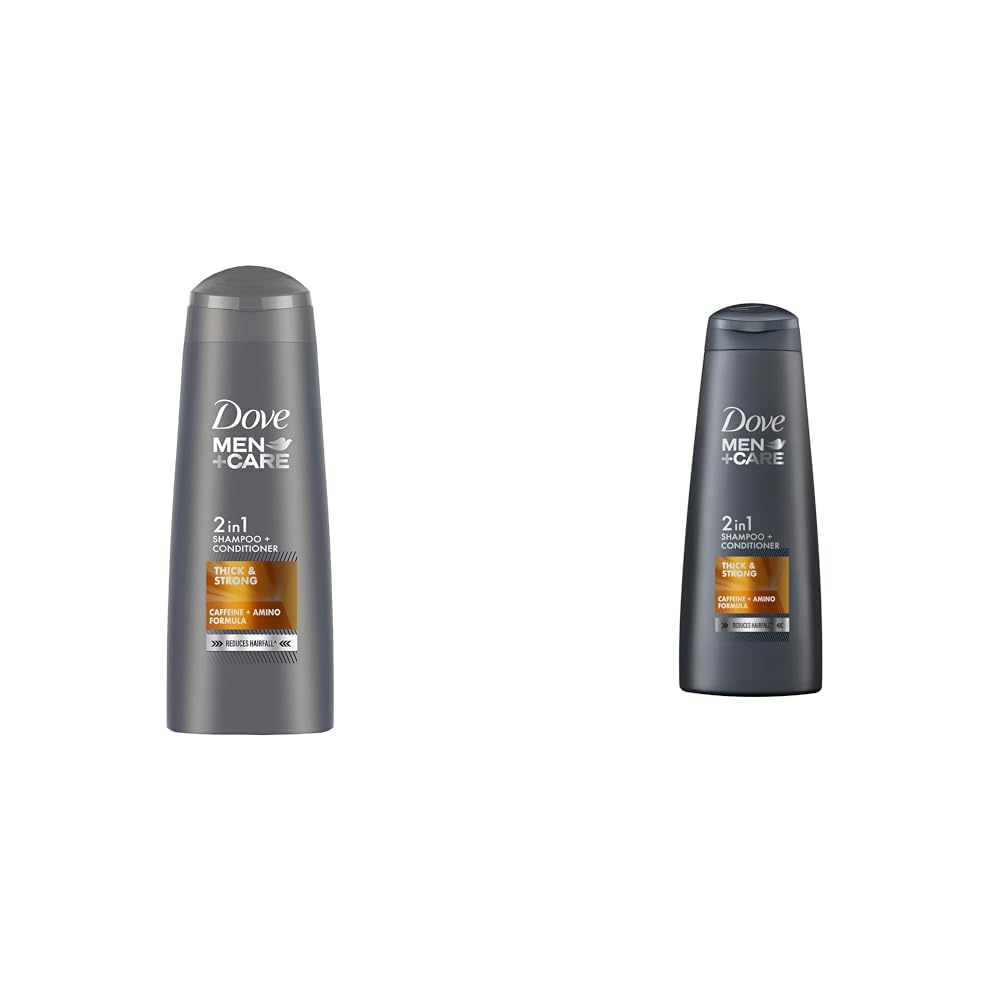 Dove Men+Care Thick & Strong 2in1 Shampoo+Conditioner & Dove Men+Care Thick & Strong 2in1 Shampoo+Conditioner