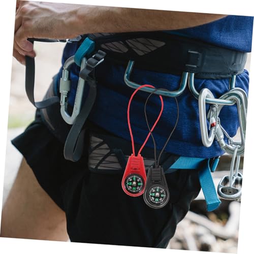 Brújulas mini de bolsillo Happyyami 30 piezas para camping miniatura 4