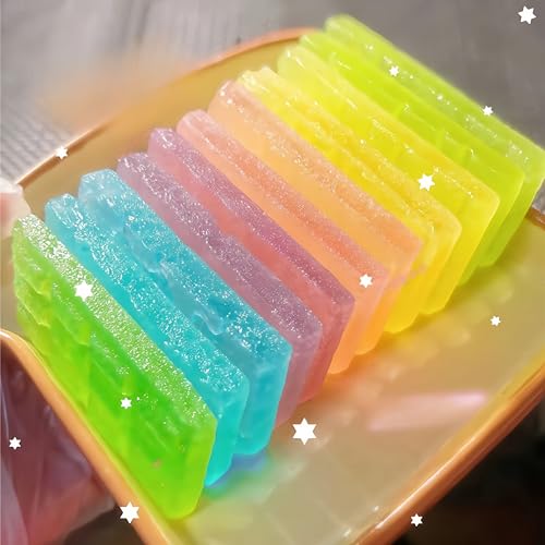 Tarro de caramelos cristal gema japonés con 15 piezas miniatura 3