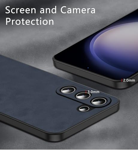 Coque Samsung S23 premium style étui cuir fin et résistant