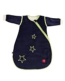 Großer Fußbereich Kaiser 65070022 Schlafsack STAR sidezip, Ganzjahresschlafsack, Arme abtrennbar, 60 cm, dunkelblau