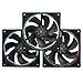 Produktbild Thermalright TL-S12R X3 CPU Fan 120mm Reverse Fan Case Kühler Fan Kommt mit ARGB Beleuchtung, CPU Kühler mit 1500RPM Geschwindigkeit, Schwarz PC PWM Silent Computer Fan,Satz Lüfter
