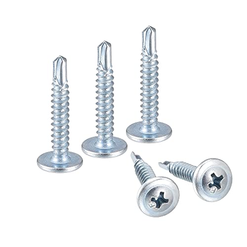 Tornillos autorroscantes cabeza Phillips #8 x 1 pulg 50 pzas miniatura 1