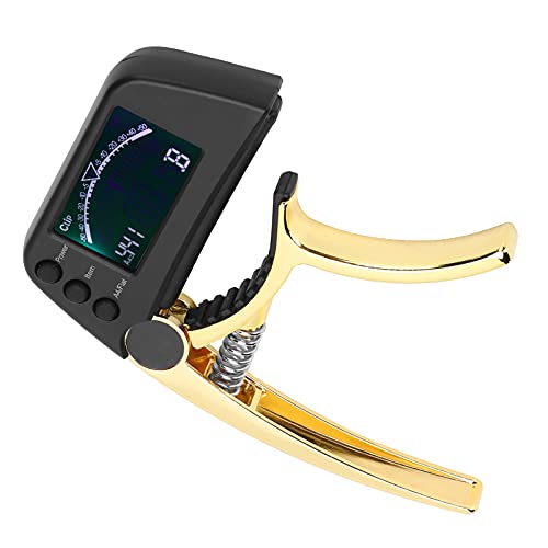 Accordeur de Capo de Guitare 2 en 1 Multifonctionnel avec écran LCD pour Basse Chromatique de Guitare électrique Folk… - Les Beatles, Paul McCartney, John Lennon, RIngo Starr, George Harrison Accordeur de Capo de Guitare 2 en 1 Multifonctionnel avec écran LCD pour Basse Chromatique de Guitare électrique Folk… – Image 8