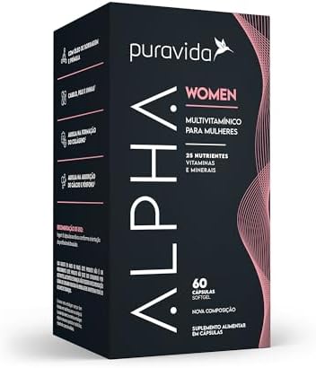 Puravida Suplemento alimentar Alpha Women 60 cápsulas