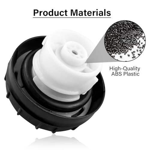 Image of Gas Cap, Fuel Cap Fit For Chevrolet GMC Buick Cadillac Vehicles, Replaces GT195 22591476 Fuel Tank Filler Cap