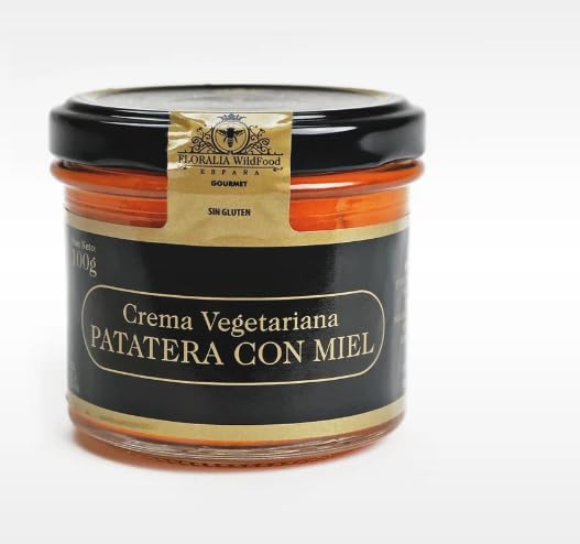 Crema de Patatera con Miel FLORALIA | Tarro 100 gr | Alimento gourmet natural
