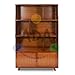 ADA Bamboo Multi-Functional Storage & Display Organizer Rack Antique Showpiece Cabinet Multi Storage Rack for Bed Room