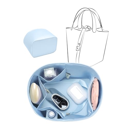 Image of Fits for Picotin Bag Insert Organizer For Hermes(22,Celeste)