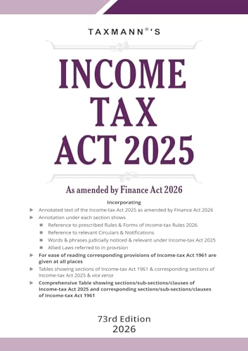 Image of Taxmann's ESSENTIALS COMBO for Direct Taxes - Income-Tax Act 2025, Income-Tax Rules 2026 & Direct Taxes Ready Reckoner-Finance Act 2026 | G.S.R. No. 198(E) | AY & Tax Year 2026-27 | 3 Books