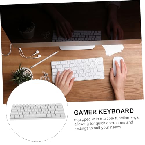 Image of jojofuny Gaming Keyboard Wired Mechanical Keyboard RGB Backlight Ergonomic Design for Pc Laptop