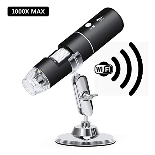 ワイヤレスデジタル顕微鏡 充電式usb顕微鏡50倍から1000倍wifiハンドヘルドズーム倍率内視鏡拡大鏡1080 P Fhd 2 0 Mp 8 Led Androidおよびiosと互換性があるmacウィンドウ7 8 10 Android Linux Amazon 楽天 ヤフー等の通販価格比較 最安値 Com