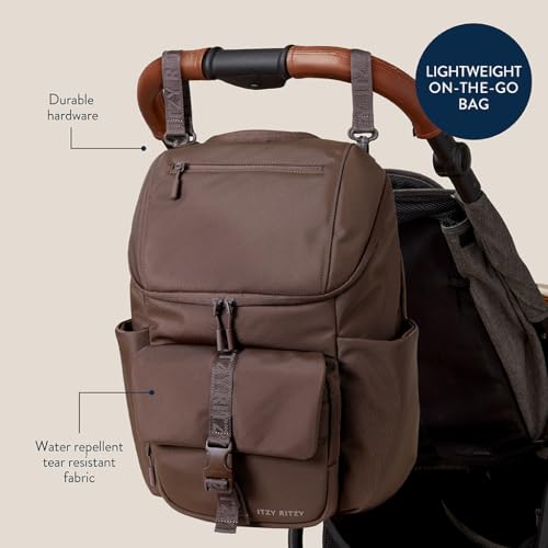 Itzy Ritzy Bucket Backpack sac à dos imperméable pour éviter les fuites