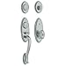 Baldwin 85345.2ENT Landon Style Single Cylinder Two Point Handleset with Egg Interior Knob